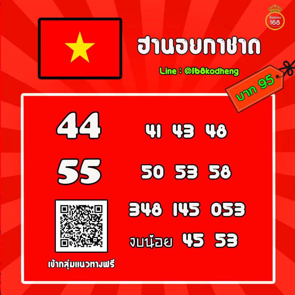 แนวทางหวยฮานอย 29/3/66 ชุดที่ 3