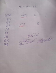 หวยจ้าวพายุ 16/4/66