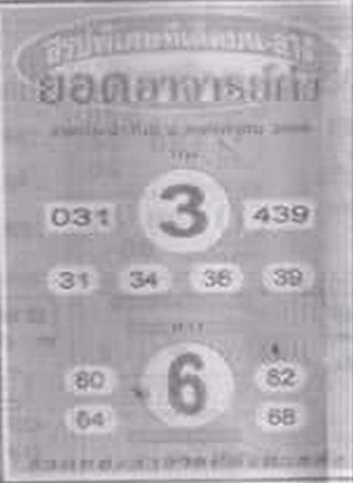 หวยยอดอาจารย์ดัง 2/5/66
