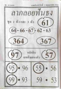 หวยลาภลอยฟันธง 2/5/66
