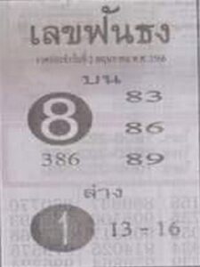 เลขฟันธง 2/5/66