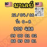 แนวทางหวยมาเลย์ 12/4/66 ชุดที่ 6