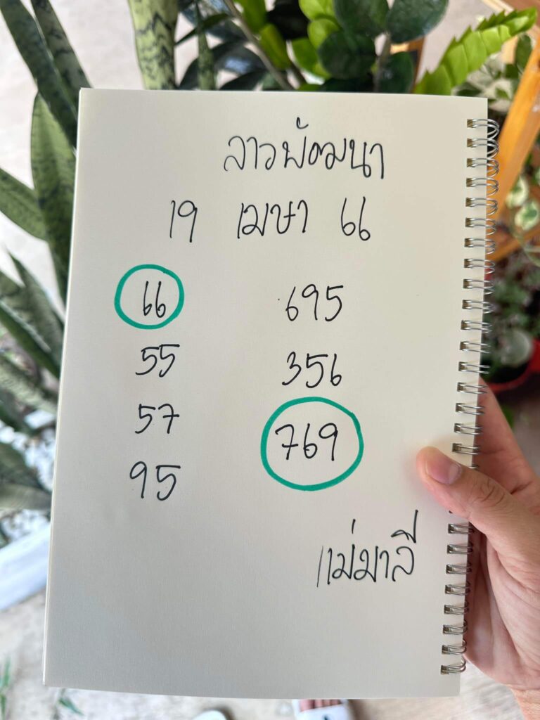 แนวทางหวยลาว 19/4/66 ชุดที่ 3