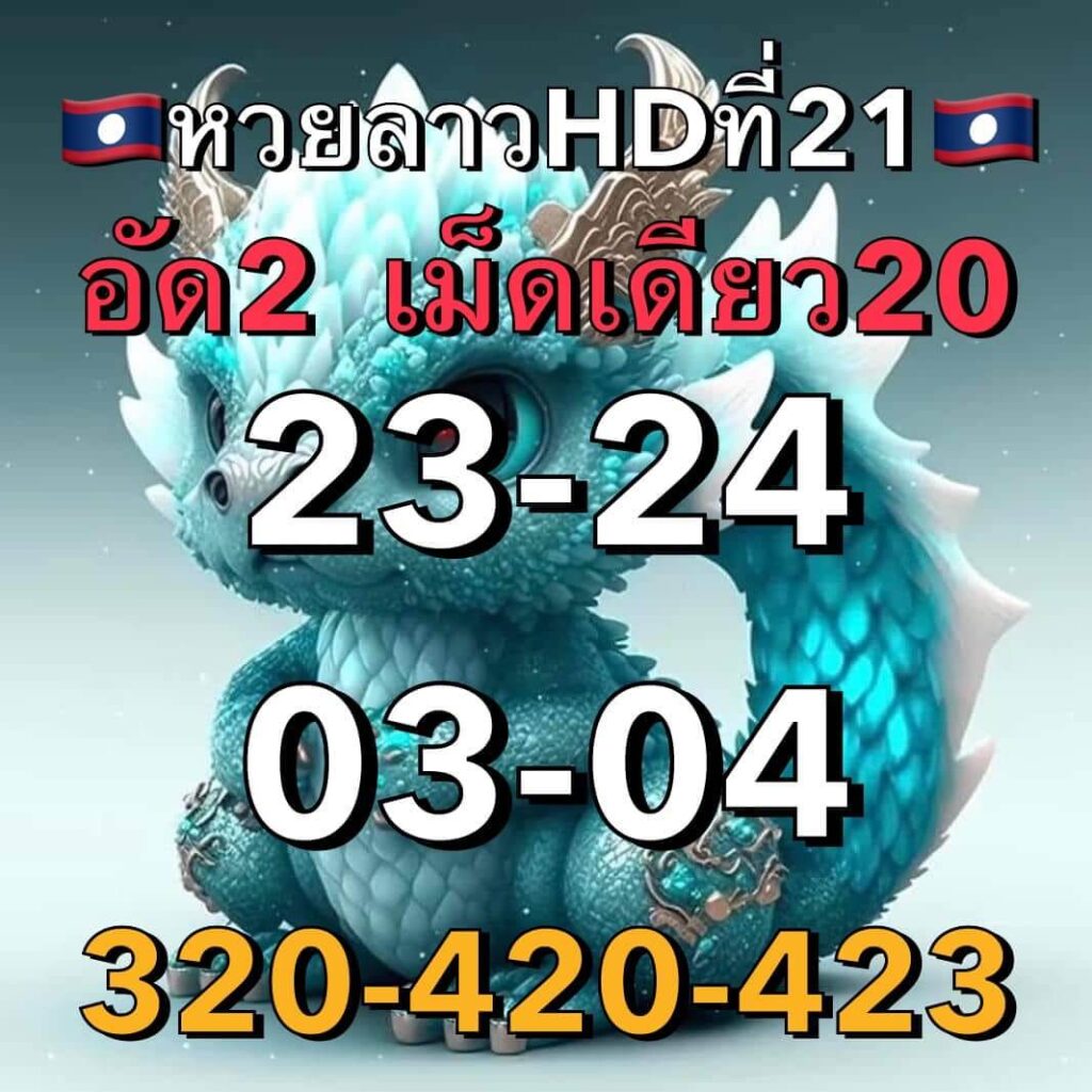 แนวทางหวยลาว 21/4/66 ชุดที่ 7