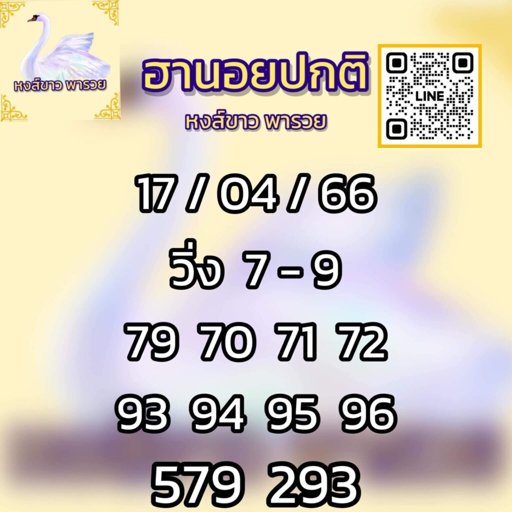 แนวทางหวยฮานอย 17/4/66 ชุดที่ 13