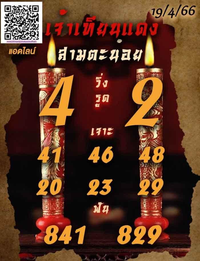 แนวทางหวยฮานอย 19/4/66 ชุดที่ 7