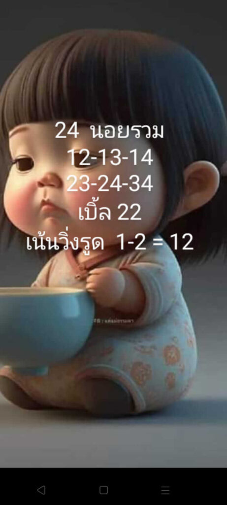 แนวทางหวยฮานอย 24/4/66 ชุดที่ 5