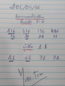 หวยยายตุ้ม 2/5/66