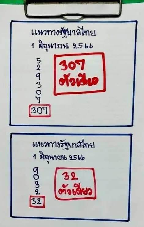 หวยเฮียนัน 1/6/66