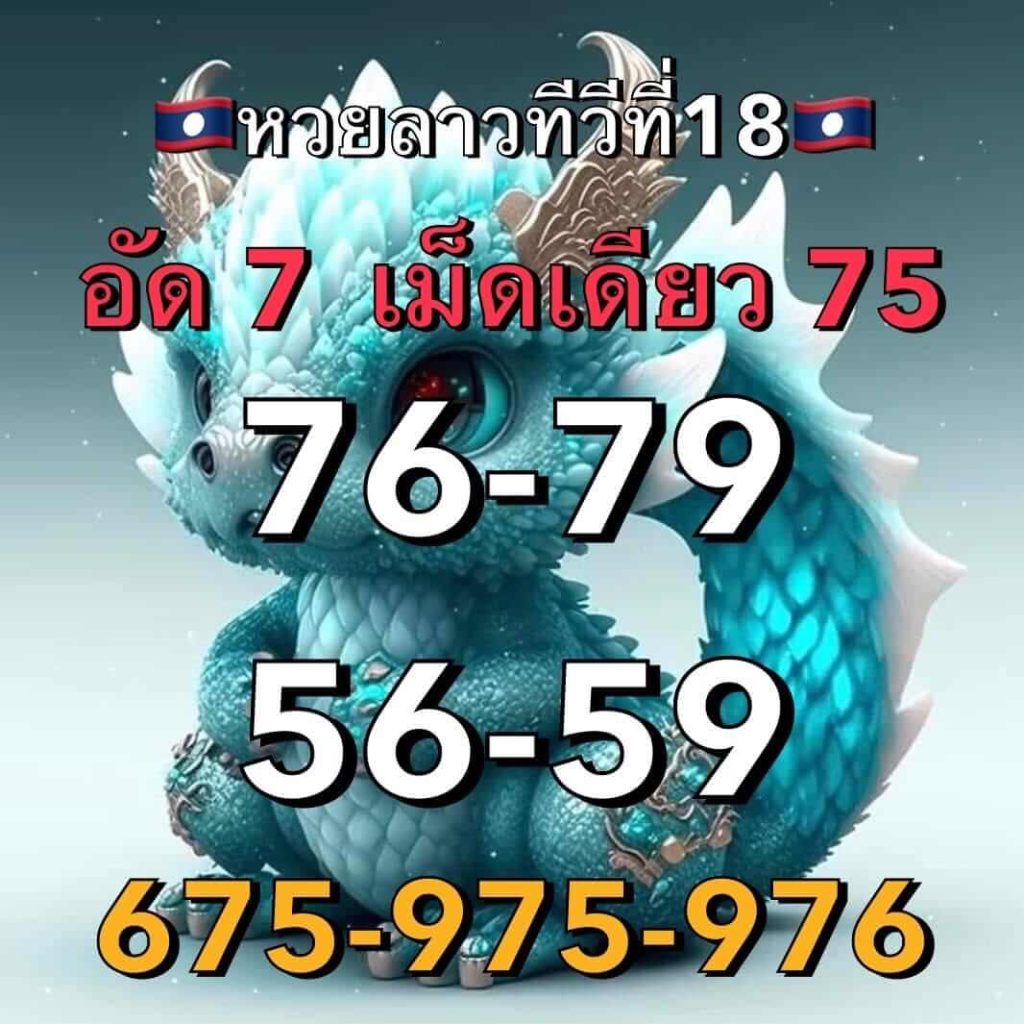 แนวทางหวยลาว 18/5/66 ชุดที่ 10