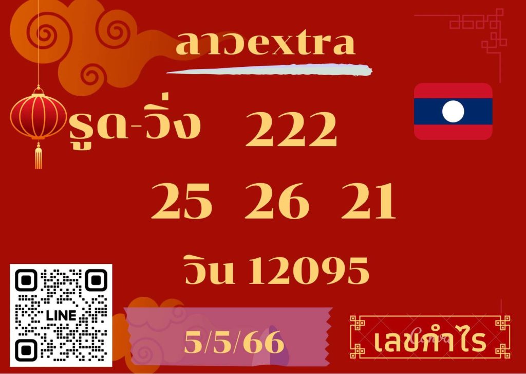 แนวทางหวยลาว 5/5/66 ชุดที่ 13