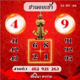 แนวทางหวยฮานอย 12/5/66 ชุดที่ 6