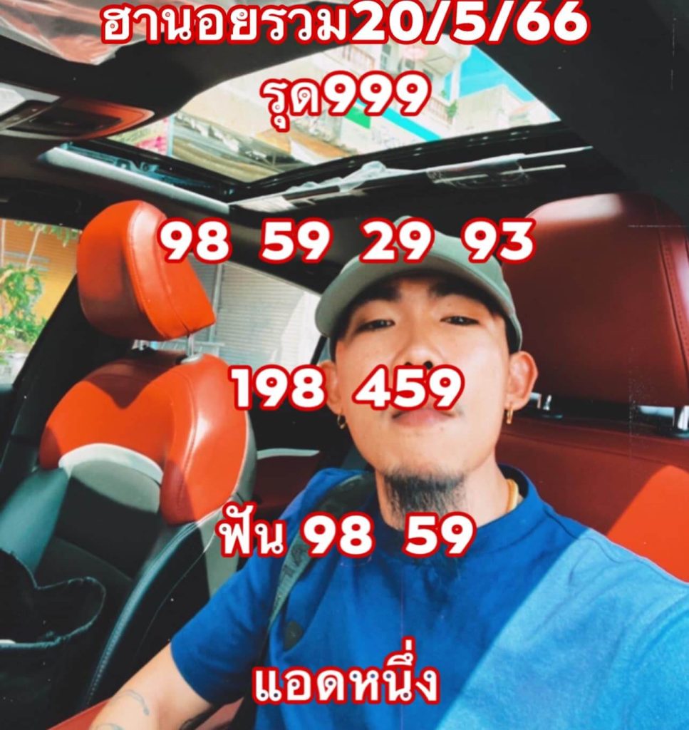 แนวทางหวยฮานอย 20/5/66 ชุดที่ 1