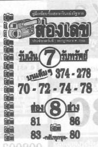 หวยส่องเลข 1/7/66