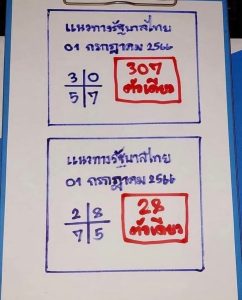 หวยเฮียนัน 1/7/66