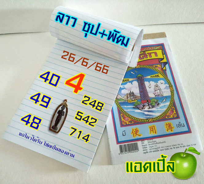 แนวทางหวยลาว 26/6/66 ชุดที่ 12