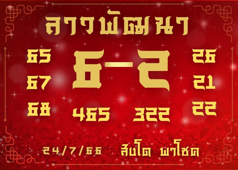 แนวทางหวยลาว 24/7/66 ชุดที่ 20