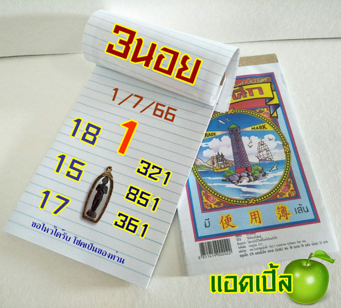 แนวทางหวยฮานอย 1/7/66 ชุดที่ 3