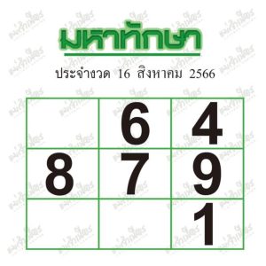 มหาทักษา 16/8/66