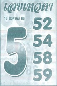 เลขเทวดา 16/8/66