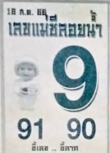 เลขแม่ชีลอยน้ำ 16/8/66