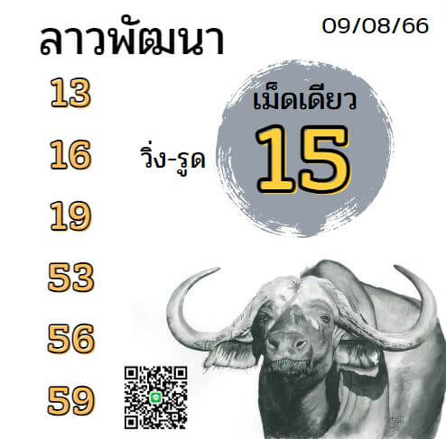 แนวทางหวยลาว 9/8/66 ชุดที่ 8