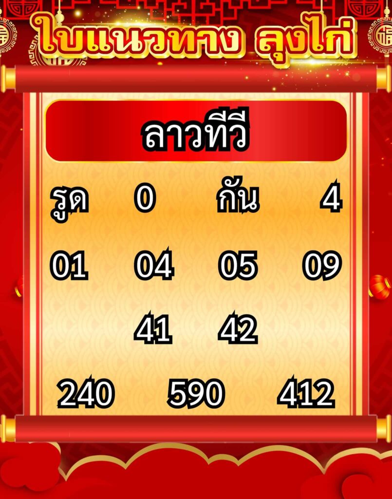 แนวทางหวยฮานอย 28/8/66 ชุดที่ 6