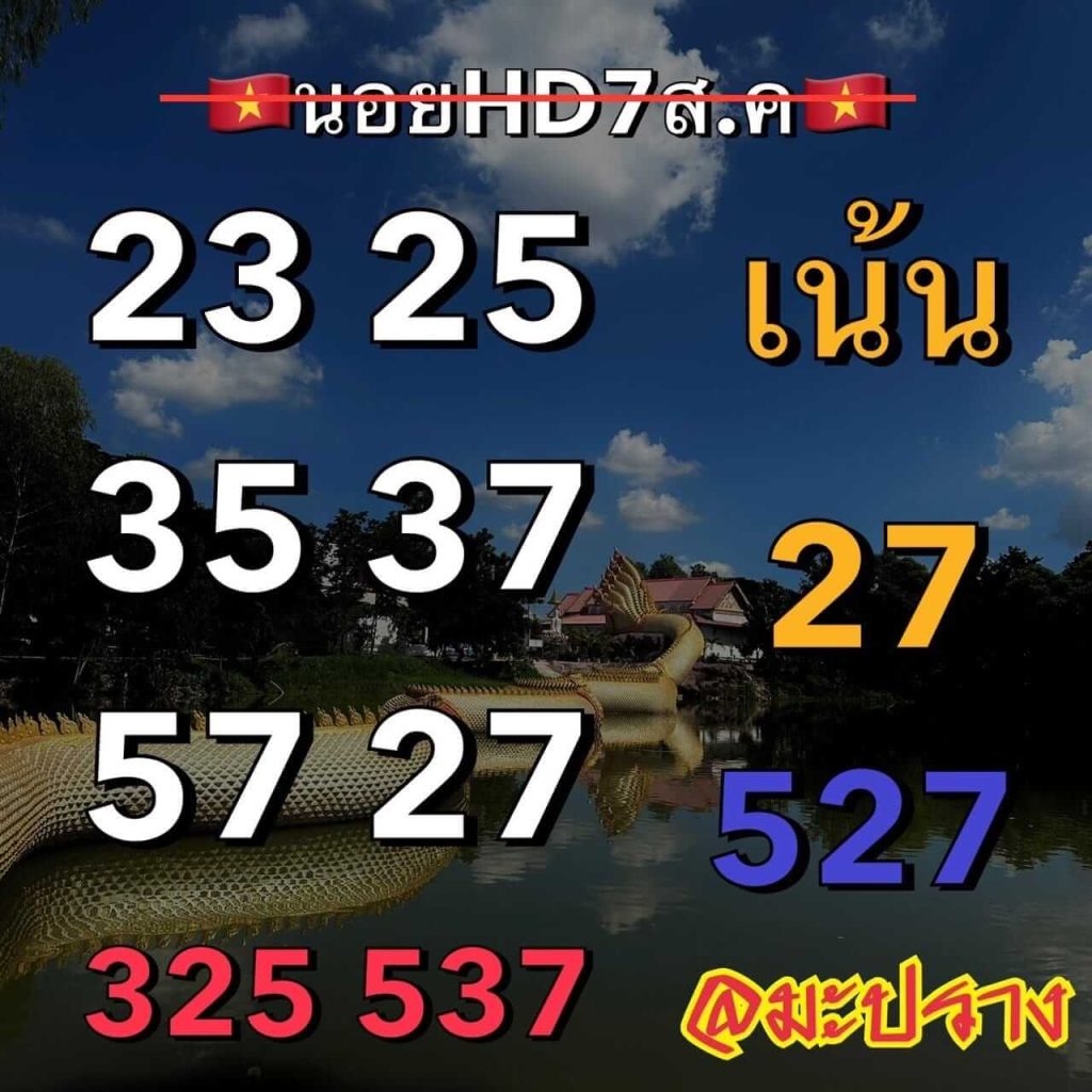 แนวทางหวยฮานอย 7/8/66 ชุดที่ 8