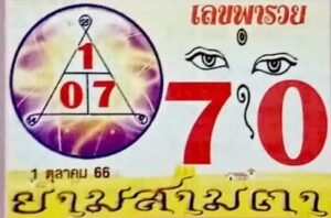 เลขพารวย 1/10/66