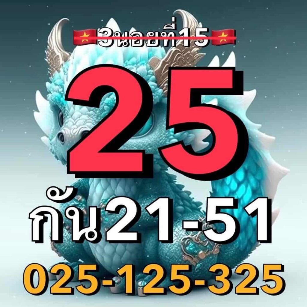 แนวทางหวยฮานอย 15/9/66 ชุดที่ 3