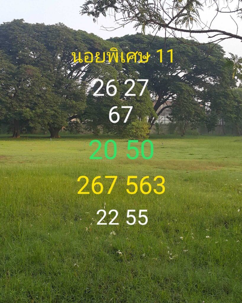 แนวทางหวยฮานอย 11/10/66 ชุดที่ 5