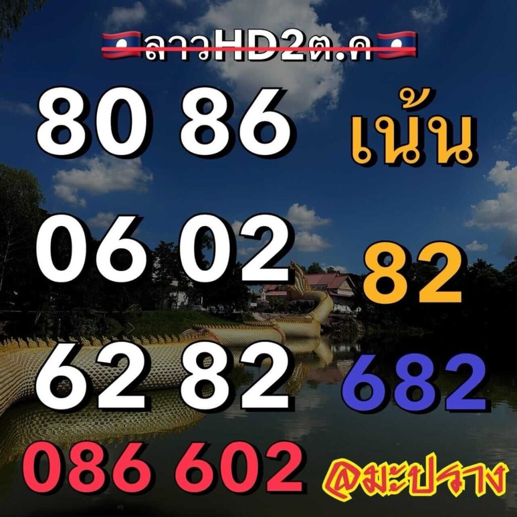 แนวทางหวยลาว 2/10/66 ชุดที่ 15