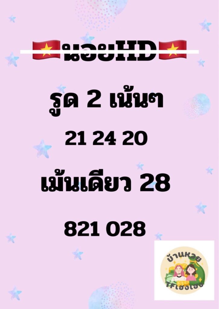 แนวทางหวยฮานอย 20/10/66 ชุดที่ 11