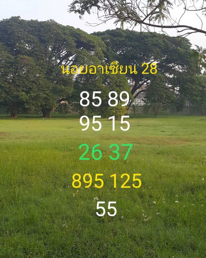 แนวทางหวยฮานอย 28/10/66 ชุดที่ 3