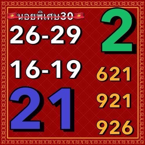 แนวทางหวยฮานอย 30/10/66 ชุดที่ 7