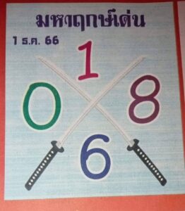 หวยมหาฤกษ์เด่น 1/12/66