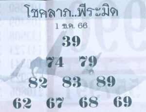 หวยโชคลาภพีระมิด 1/12/66