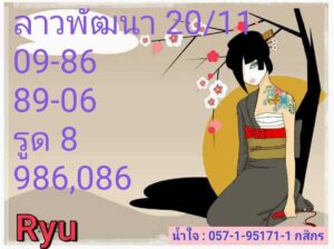 แนวทางหวยลาว 20/11/66 ชุดที่ 16