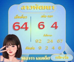 แนวทางหวยลาว 24/11/66 ชุดที่ 6