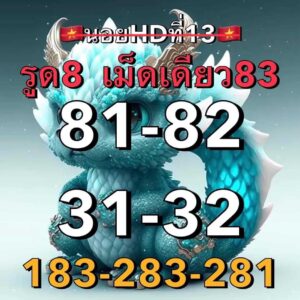 แนวทางหวยฮานอย 13/11/66 ชุดที่ 7