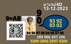 หวยมาเลย์ 13-12-66 ชุด 7