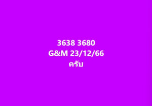 หวยมาเลย์ 23-12-66 ชุด 10