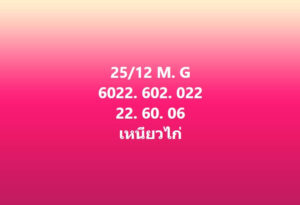 หวยมาเลย์ 24-12-66 ชุด 3