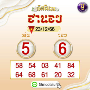 หวยฮานอย 23-12-66 ชุด7