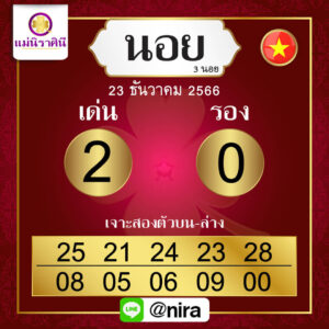 หวยฮานอย 23-12-66 ชุด8