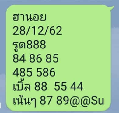 หวยฮานอย 28-12-66 ชุด5