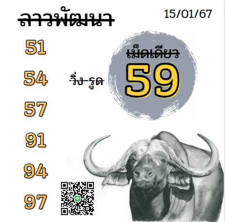 หวยลาว 15-1-67 ชุด1