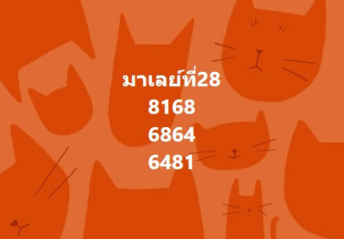 หวยมาเลย์ 28-2-67 ชุด 6