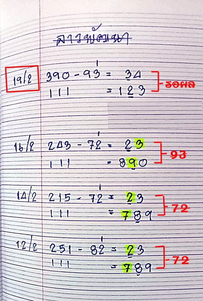 หวยลาว 19-2-67 ชุด3