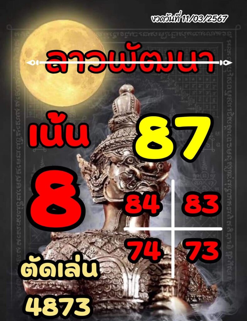หวยลาว 11-3-67 ชุด8